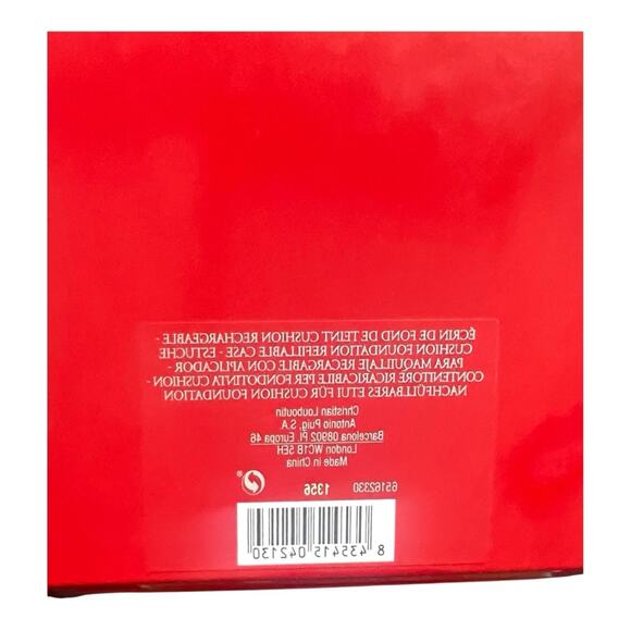 Christian Louboutin Teint Fetiche Le Cushion Refillable Case NIB - Picture 6 of 6